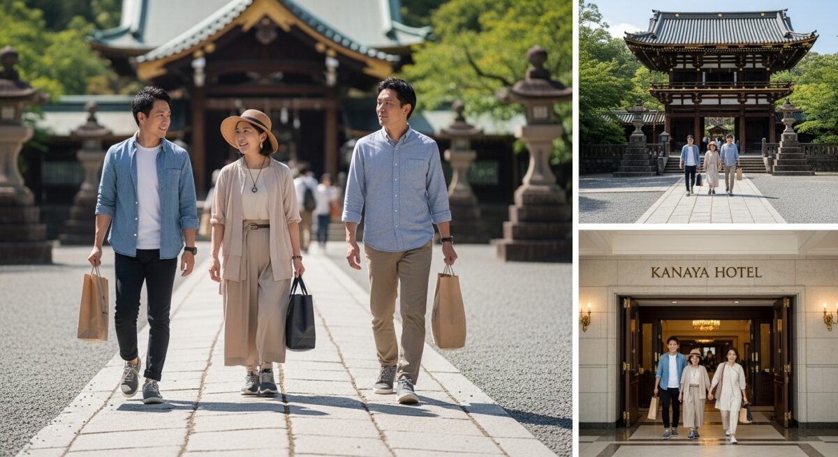 旅行の予定や予約内容に合わせた足元の準備