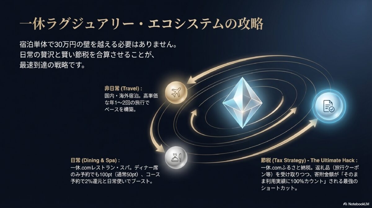 一休ラグジュアリー・エコシステムの攻略