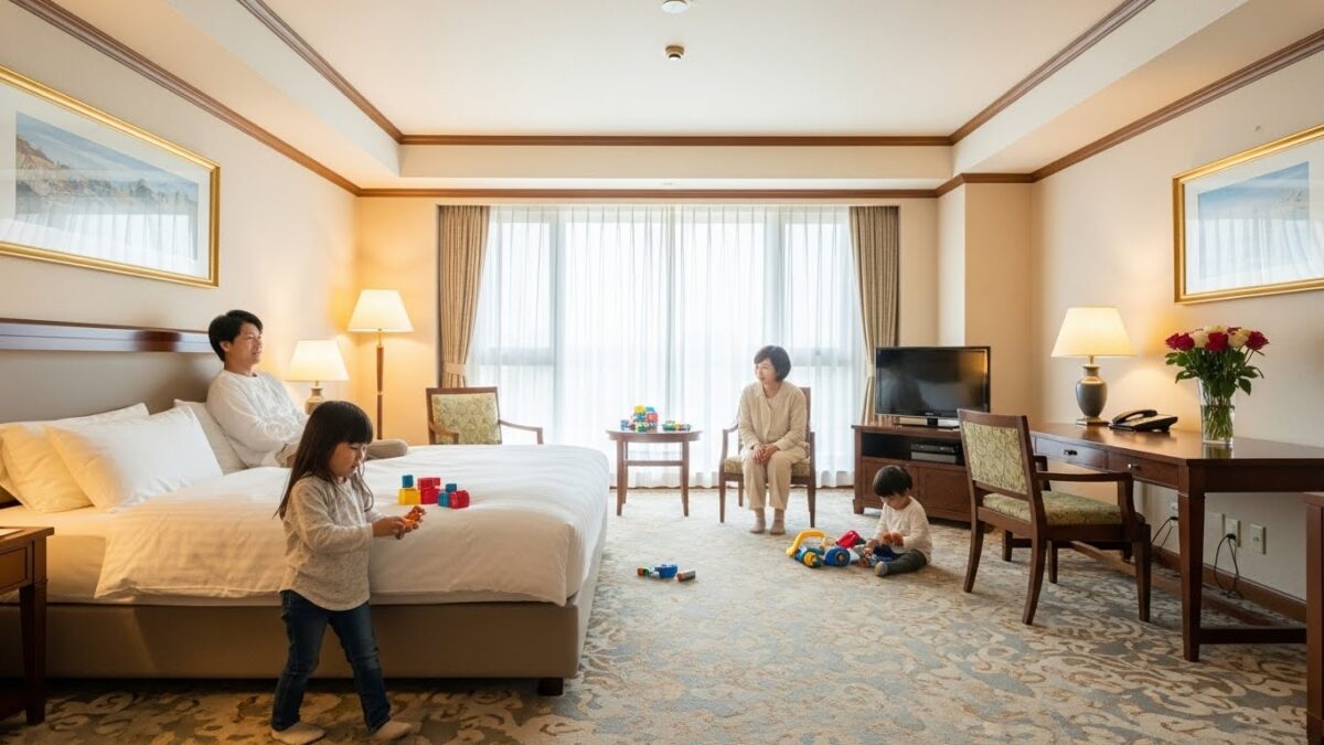 高級ホテルで子連れでも迷惑をかけず楽しめる宿