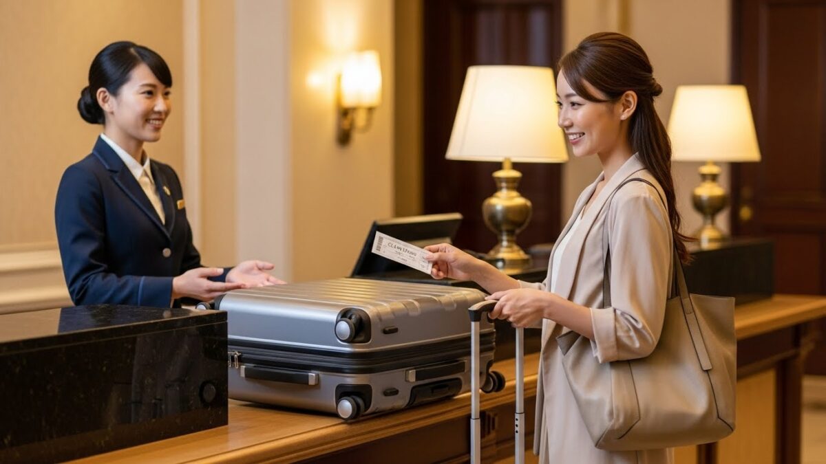 ホテル阪急レスパイア大阪の荷物預かりで楽しむ手ぶら観光