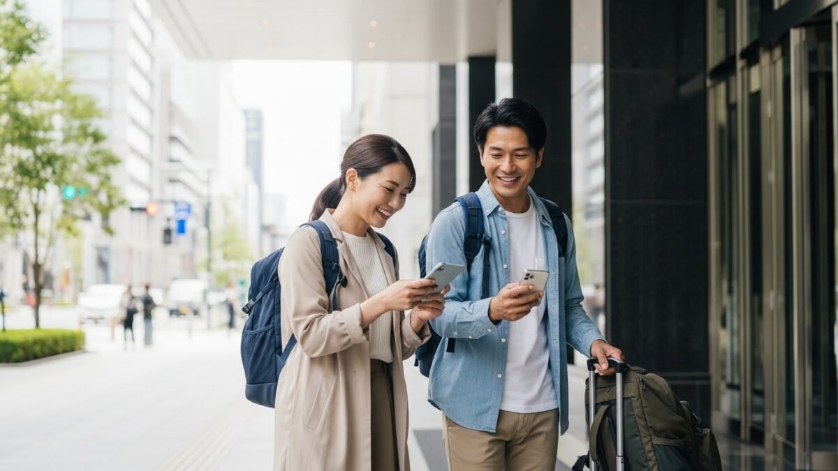 宿泊当日の朝から可能な無料の荷物預かりサービス