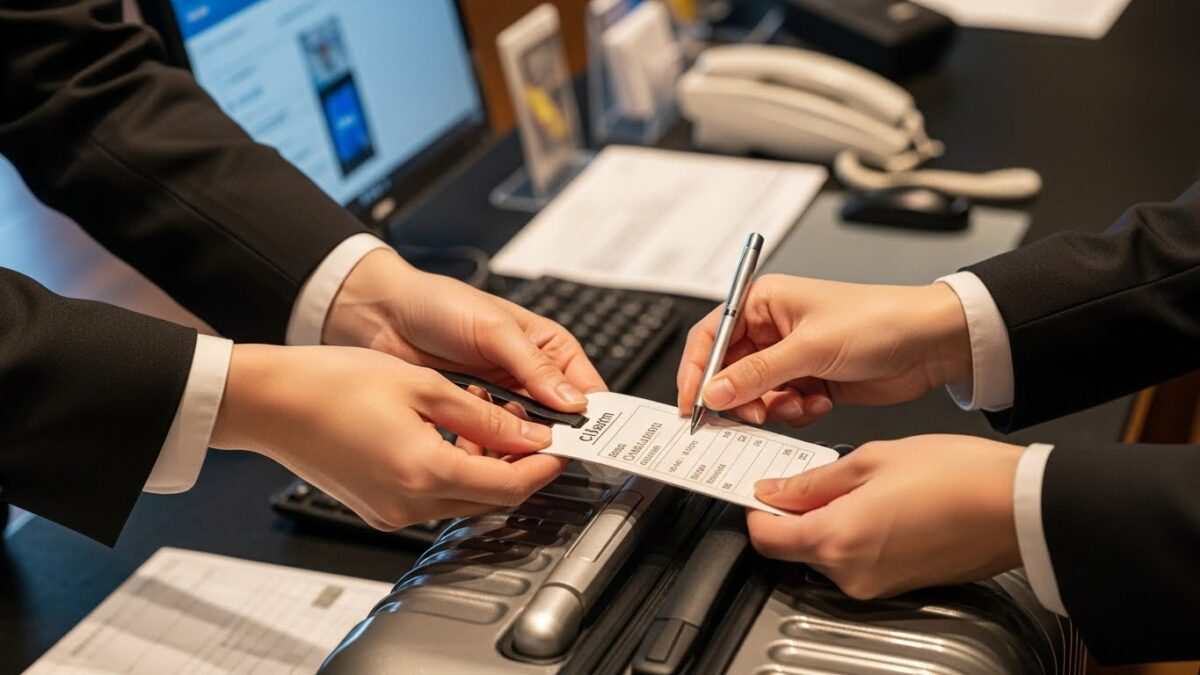 預けられる荷物の種類と貴重品に関する注意点