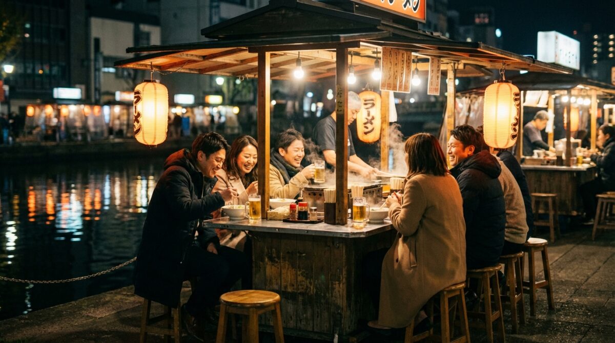賑やかな中洲の夜や屋台を満喫できる宿泊先