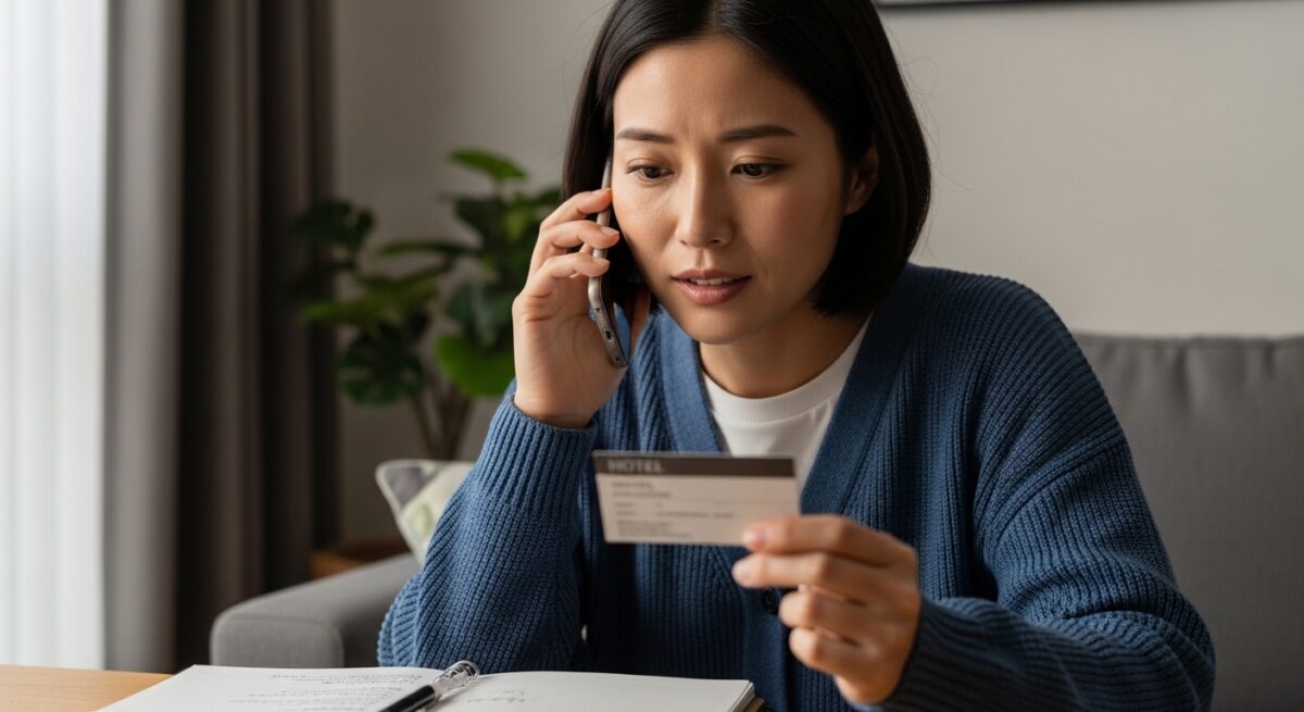 旅行の宿へ早急に電話で連絡を入れる際の注意点