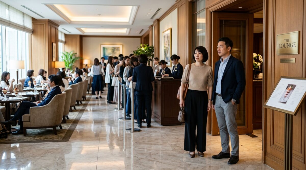 パレスホテル東京のパフェ予約なしでの混雑対策