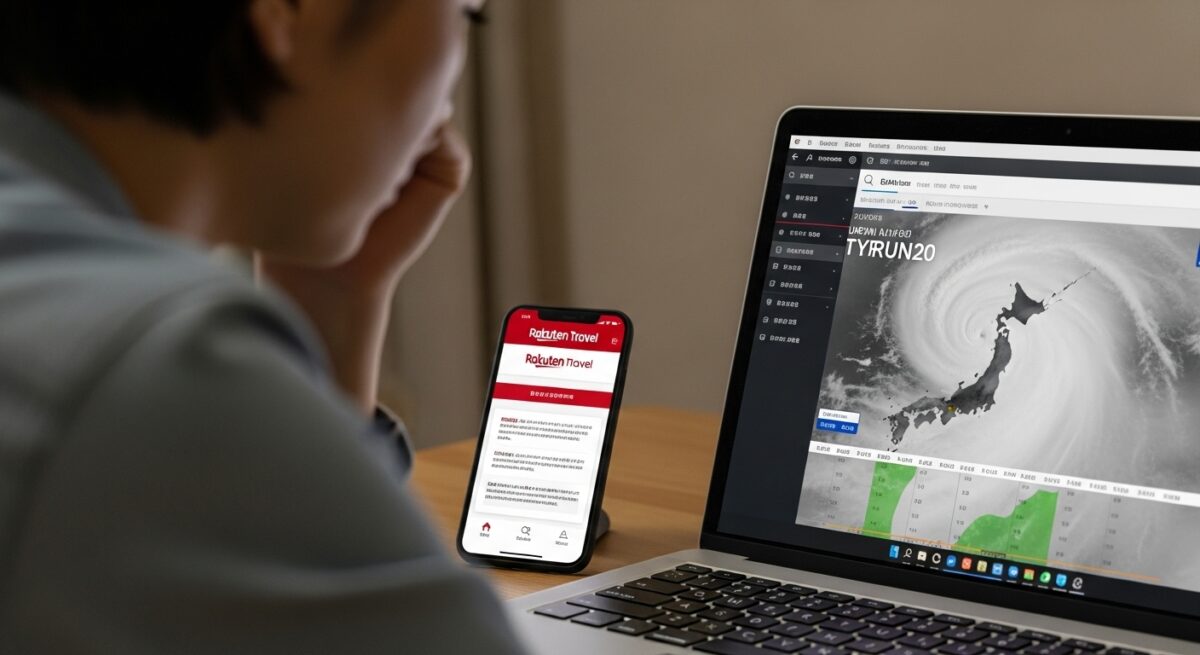 台風のホテルキャンセル料は？楽天トラベルの対応と免除条件まとめ