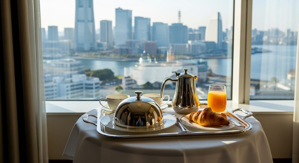 ウェスティン横浜のルームサービスのメニュー料金や口コミを解説！